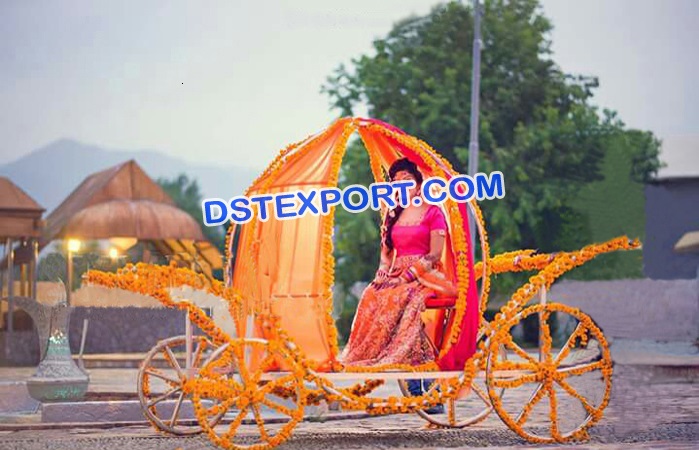 Wedding Bride Groom Entry Buggy Carriage