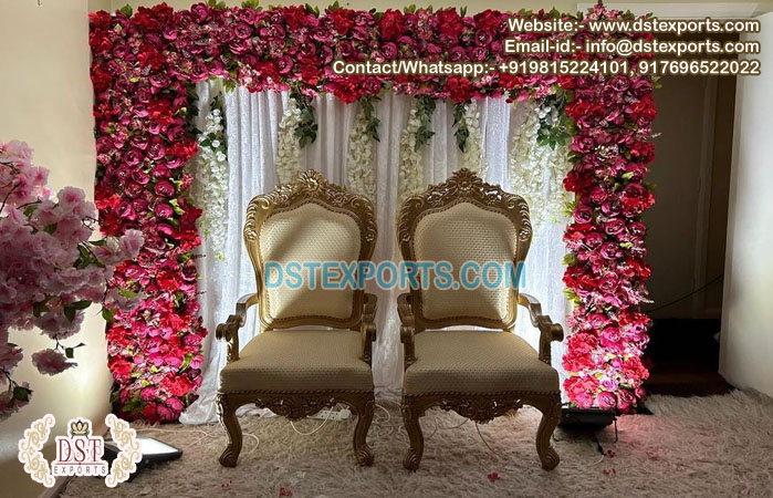 Affordable Wedding Engagement Stage Throne Chair