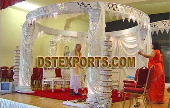 Indian Wedding Fiber crystal Mandaps