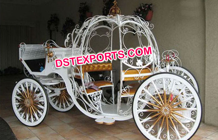 Wedding Golden Cinderella Carriage