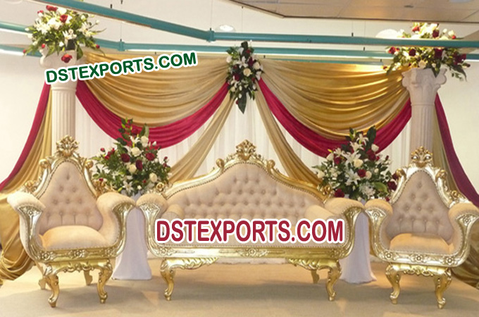 Royal Indian  Wedding Designer Sofa Sets