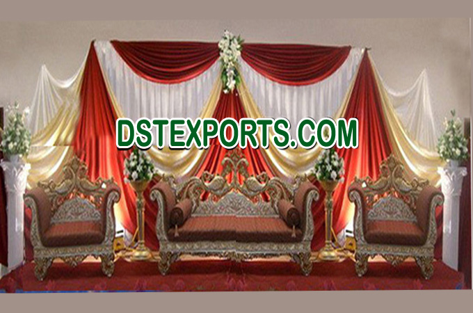 Royal Indian Wedding Peacock Design Furnitures