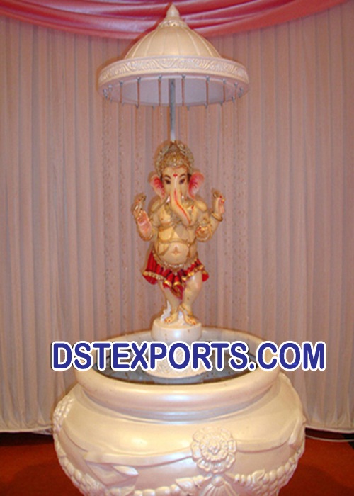 Designer Wedding Fiber Ganesha Statue
