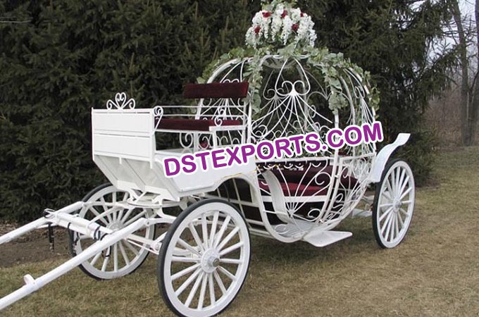 Wedding Beautiful Cinderella Carriages