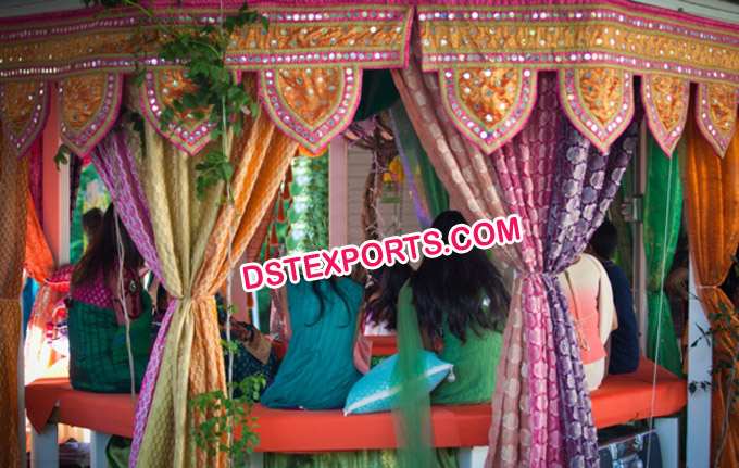 INDIAN WEDDING MEHANDI PARTY DECORATIONS