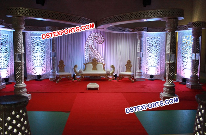 Indian Wedding Stages Decorations