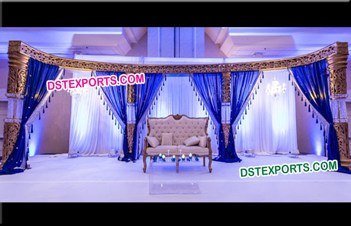 Bollywood Style Wedding Crystal Stage