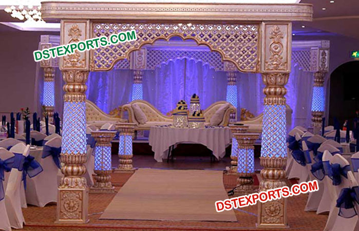 Royal Indian Wedding Stage Decor
