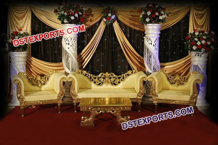 Designer Wedding Stage Decoration Sofa Set