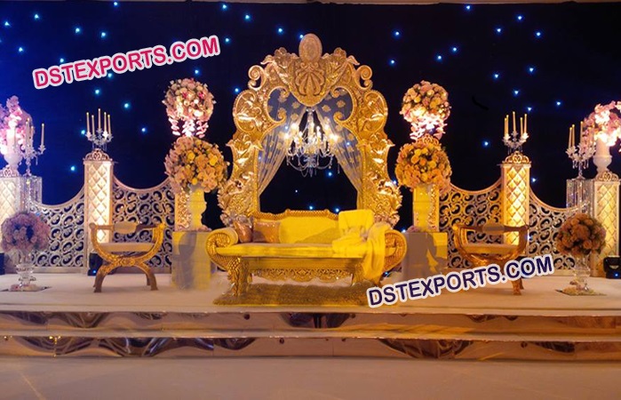 Bollywood Wedding Stage Decoration
