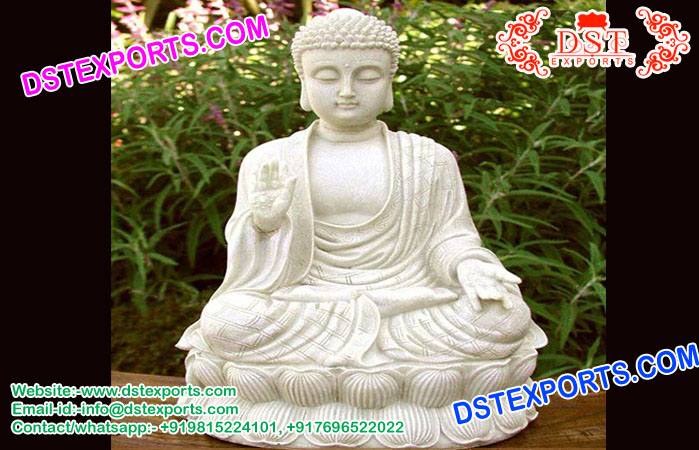 Lord Buddha Fiber Statue for Sale