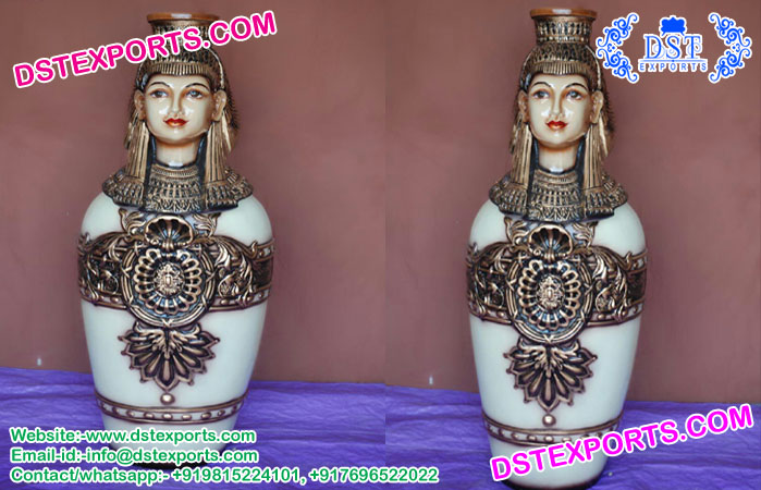 Egypt Lady Style Flower Pot for Sale