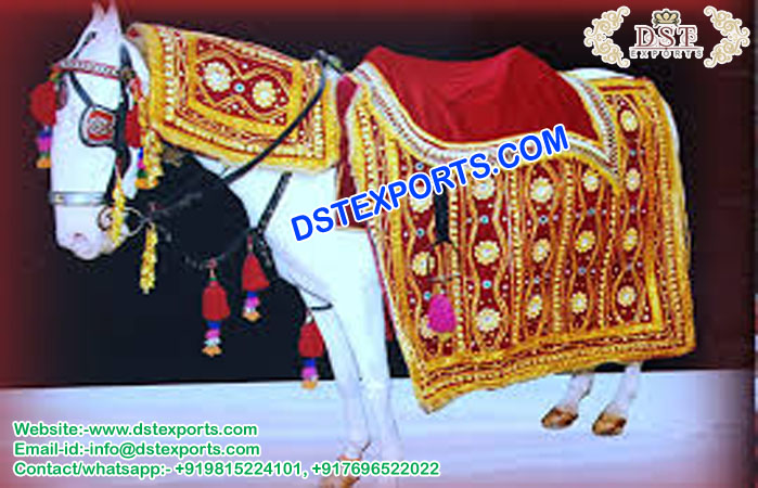 Wedding Barrat Ghodi Costume Decoration