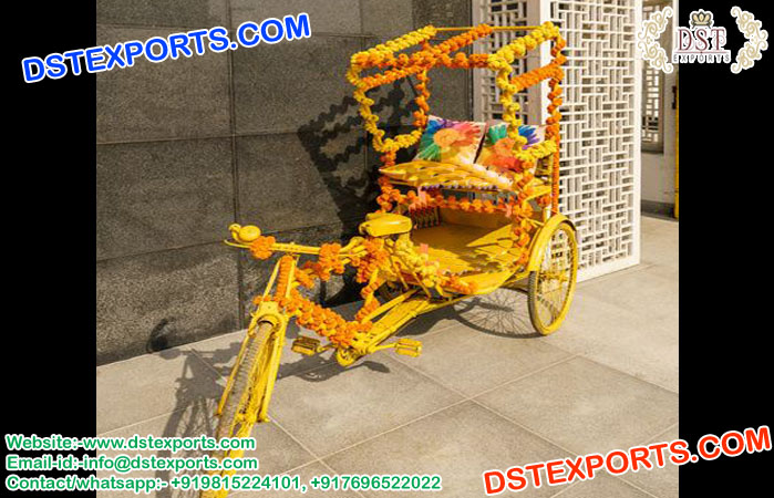 Latest Bride Groom Entry Rickshaw