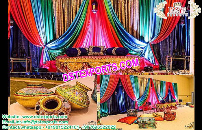 Punjabi Wedding Jaggo Night Decorations