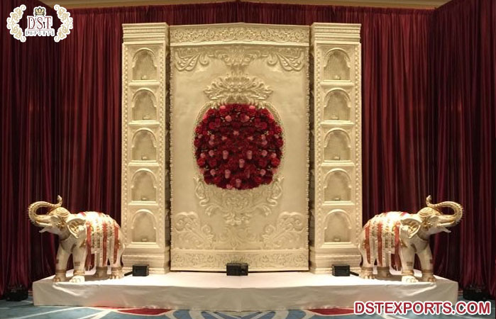Glamour Jharokha Frame Decor for Wedding Reception