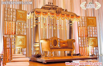 Tamil Wedding Ceremony Manavarai Stage Decoration