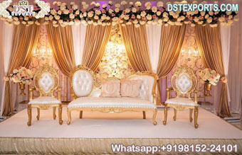 Fascinating wedding Stage Loveseat & Chairs