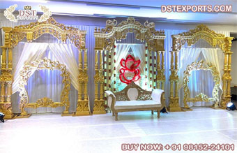 Tamil Wedding Decor Reception Ceremony Stage