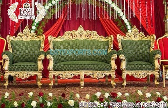 Luxury Indian Wedding Throne Sofa Chairs