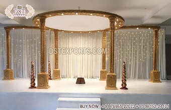 Exclusive Wedding Double Pillars Mandap London
