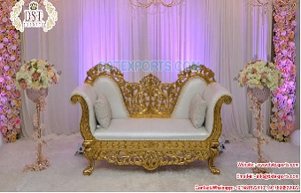 Stunning Engagement Stage Couch For Couple