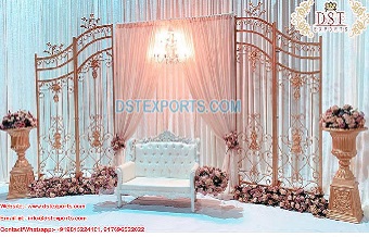 Impressive Wedding Event  Backdrop Gate Frame