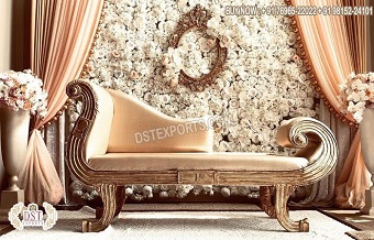 Trending Italian Couch For Wedding Stage