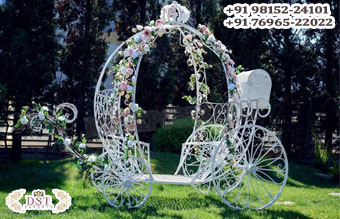 Mini Cinderella Carriage for Wedding Photobooth