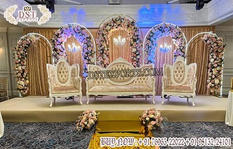 Fancy Wedding Sofa Set for Reception Stage