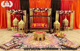 Marocco Theme Wedding Heena Night Stage Setup