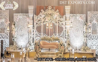 Grand Victorian  Style Reception Stage Decoration