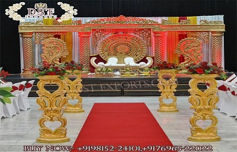 Wedding Event Aisle Decoration Fiber Pillars