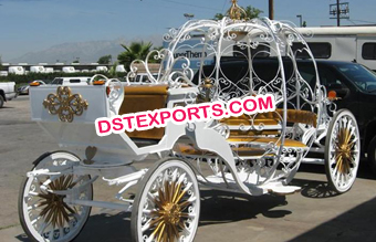 Wedding Golden Cinderala Carriage