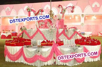 Wedding Head Table Clothes And Frill