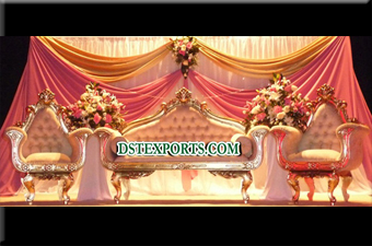 Royal Asian Wedding Stage Furnitures