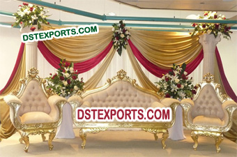 Royal Indian  Wedding Designer Sofa Sets