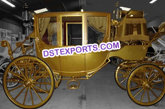 Golden Royal Horse Carriages