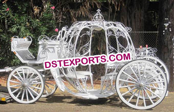 New Wedding Cinderella Horse Carriages