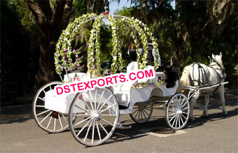Wedding Flower Cinderella Carriages