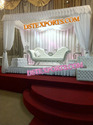 LATEST ASIAN WEDDING  SILVER  CARVED SOFA