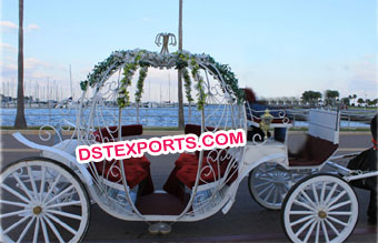 Wedding Cinderella Horse Cart