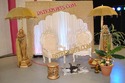 WEDDING GOLDEN MEHANDI STAGES