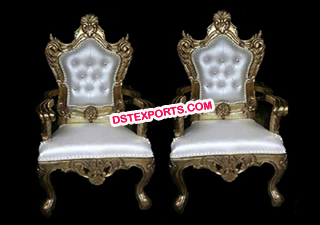 Royal Wedding Metal Chair Set