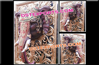 Royal Elephant  Statue Panels