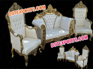 Asian Wedding Maharaja Furniture Set