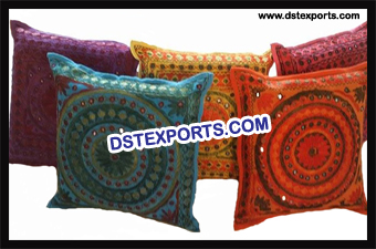 Designer Rajasthani Colourful Cushion Cover