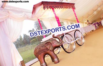 Indian Wedding Rehri Stall Decoration