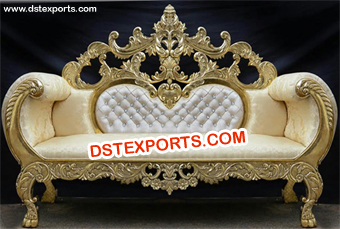 Royal Wedding Designer Carved Sofa