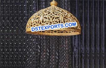 Wedding Golden Carved Hanging Chattar